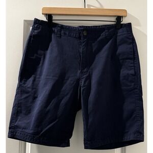 Bonobos Men's Navy Chino Shorts Medium 9" Inseam Cotton Stretch Casual